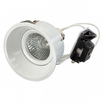 Domino 214606 Светильник точечный встраиваемый декоративный под заменяемые галогенные или LED лампы
