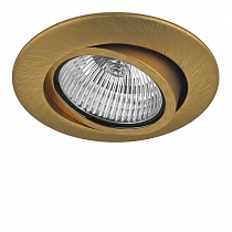 Teso adj 011083 Светильник точечный встраиваемый декоративный под заменяемые галогенные или LED лампы